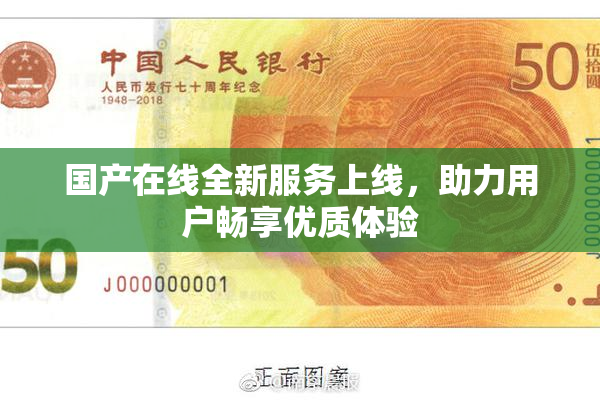 国产在线全新服务上线，助力用户畅享优质体验
