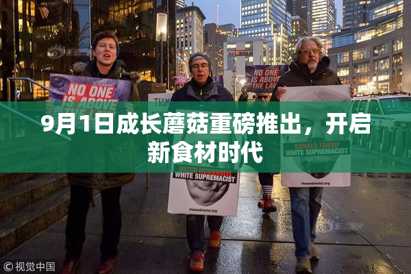 9月1日成长蘑菇重磅推出，开启新食材时代