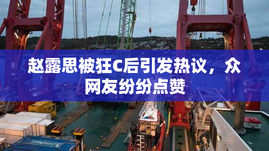 赵露思被狂C后引发热议，众网友纷纷点赞