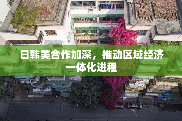 日韩美合作加深，推动区域经济一体化进程
