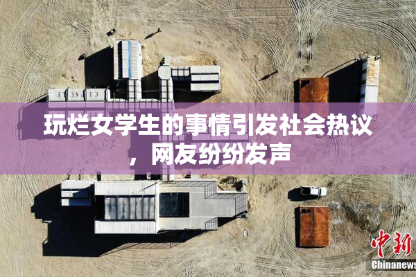 玩烂女学生的事情引发社会热议，网友纷纷发声