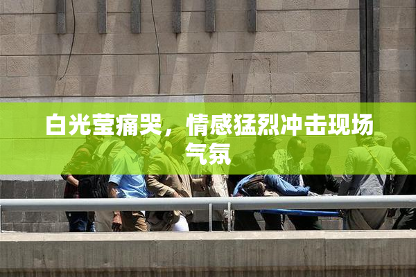 白光莹痛哭，情感猛烈冲击现场气氛