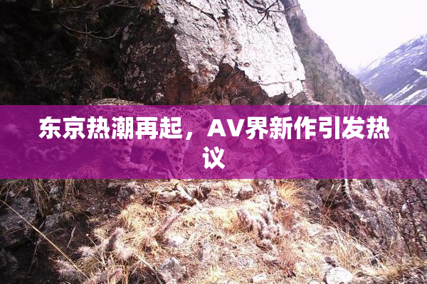 东京热潮再起，AV界新作引发热议