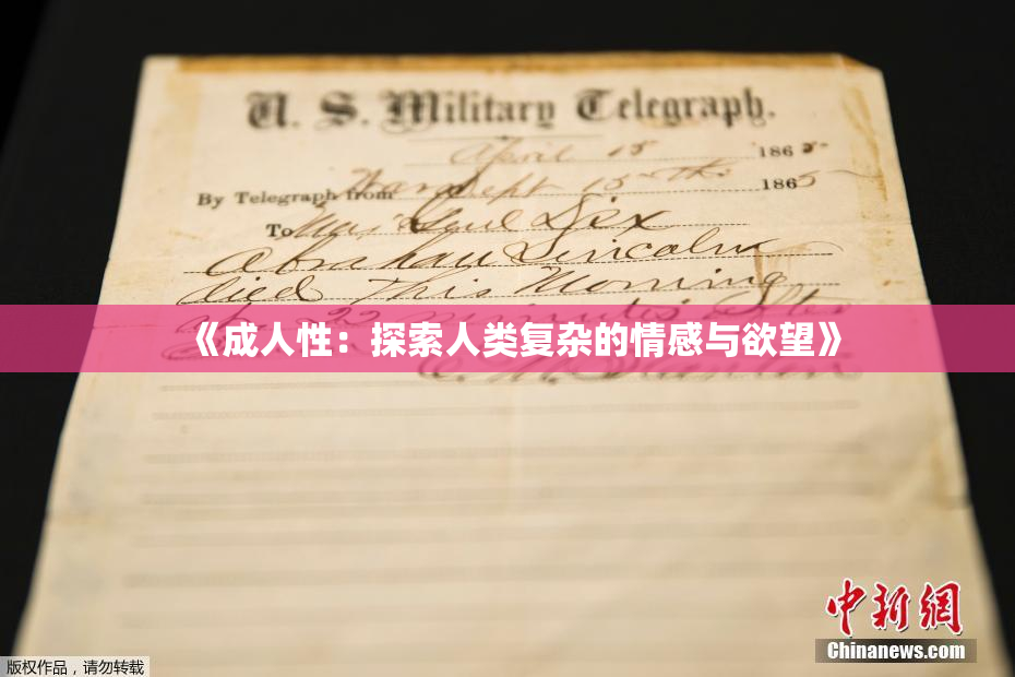 《成人性：探索人类复杂的情感与欲望》