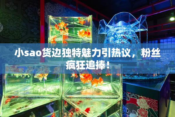 小sao货边独特魅力引热议，粉丝疯狂追捧！
