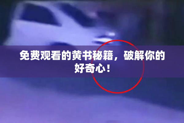免费观看的黄书秘籍，破解你的好奇心！