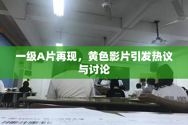 一级A片再现，黄色影片引发热议与讨论