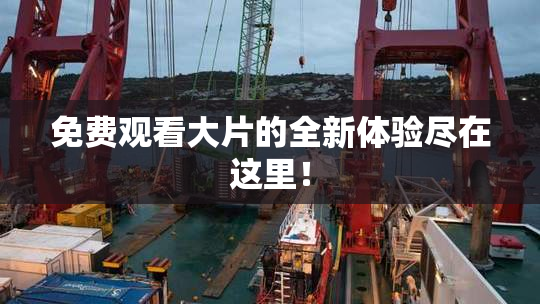 免费观看大片的全新体验尽在这里！
