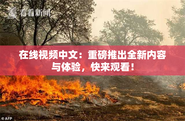在线视频中文：重磅推出全新内容与体验，快来观看！