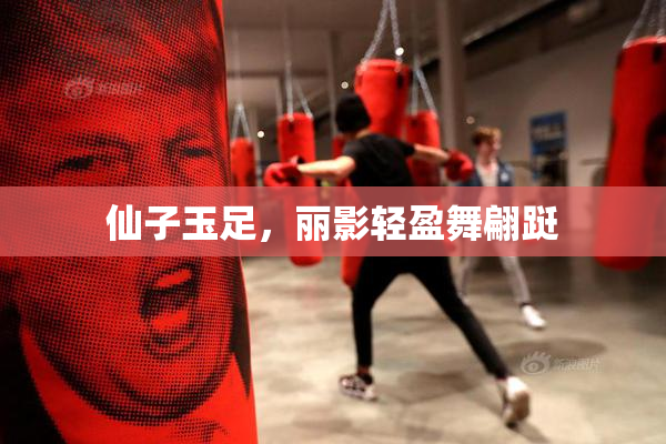 仙子玉足，丽影轻盈舞翩跹