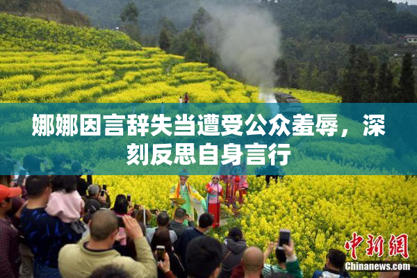 娜娜因言辞失当遭受公众羞辱，深刻反思自身言行