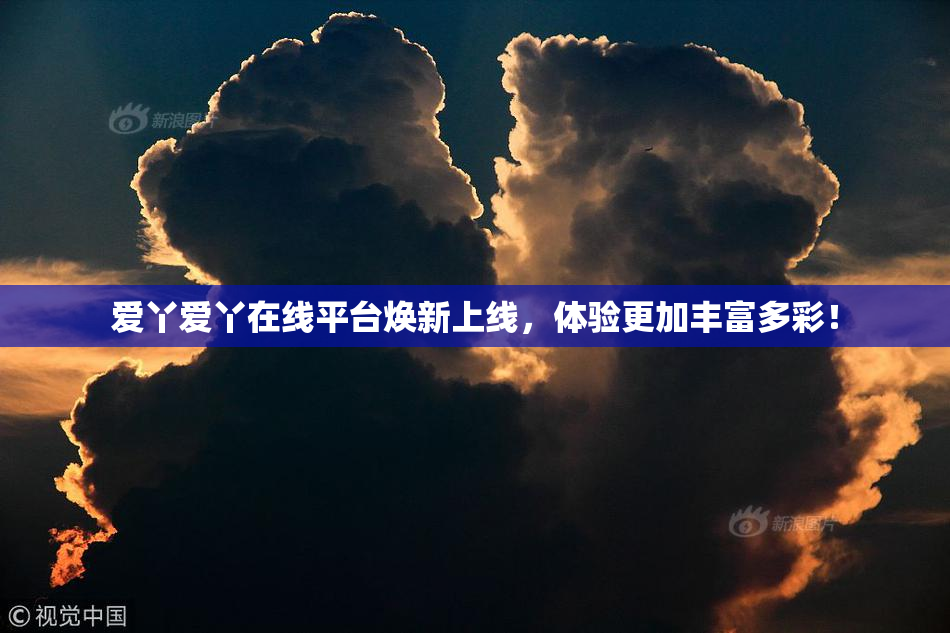爱丫爱丫在线平台焕新上线，体验更加丰富多彩！