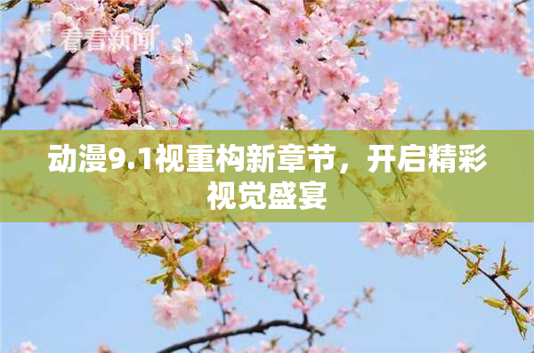 动漫9.1视重构新章节，开启精彩视觉盛宴