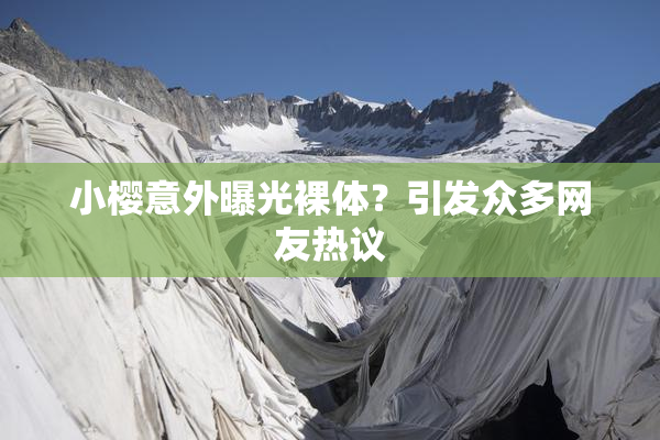 小樱意外曝光裸体？引发众多网友热议