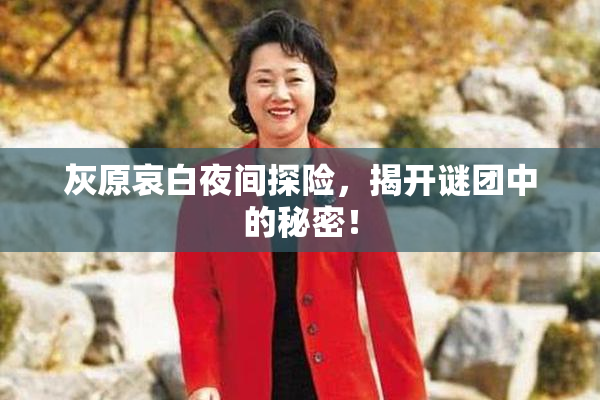 灰原哀白夜间探险，揭开谜团中的秘密！