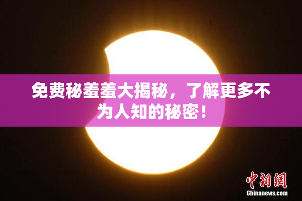免费秘羞羞大揭秘，了解更多不为人知的秘密！
