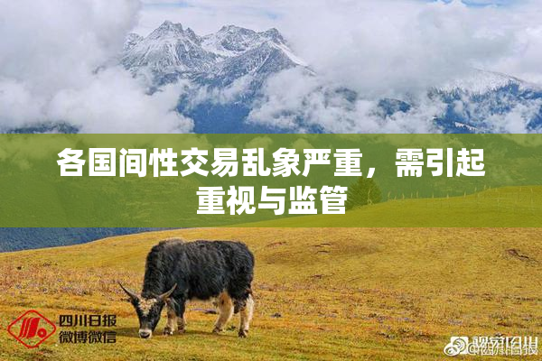 各国间性交易乱象严重，需引起重视与监管