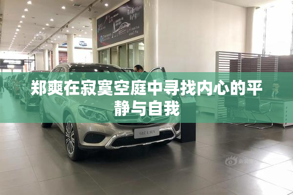 郑爽在寂寞空庭中寻找内心的平静与自我