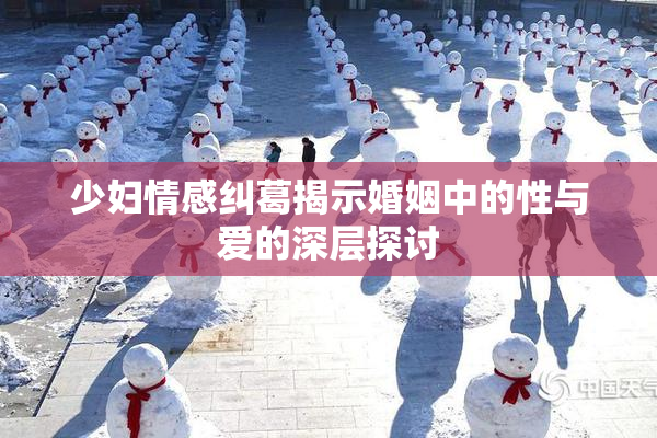 少妇情感纠葛揭示婚姻中的性与爱的深层探讨
