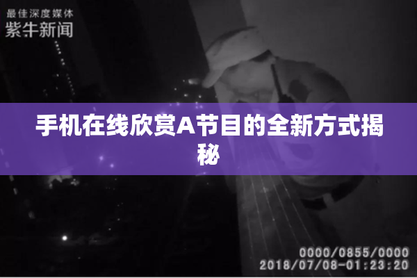 手机在线欣赏A节目的全新方式揭秘