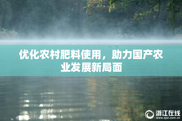 优化农村肥料使用，助力国产农业发展新局面