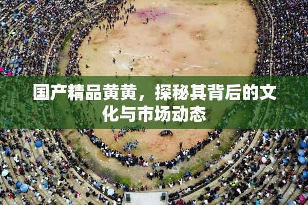 国产精品黄黄，探秘其背后的文化与市场动态
