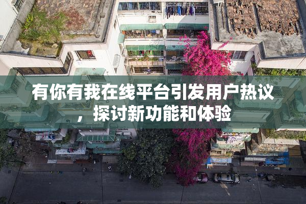 有你有我在线平台引发用户热议，探讨新功能和体验