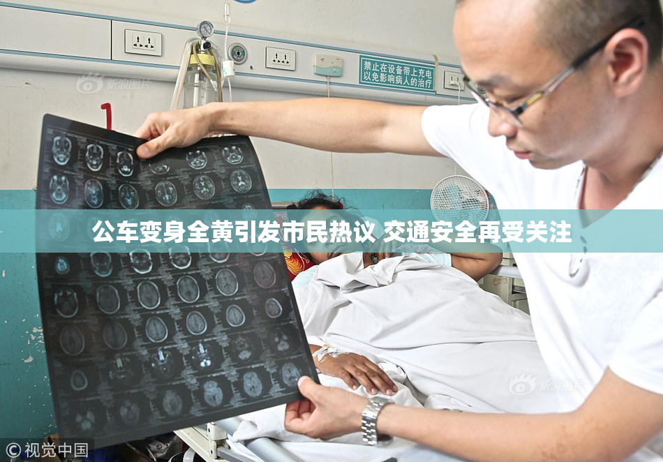 公车变身全黄引发市民热议 交通安全再受关注