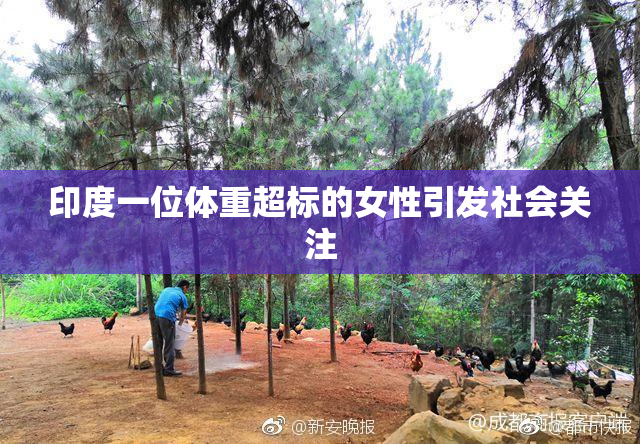 印度一位体重超标的女性引发社会关注
