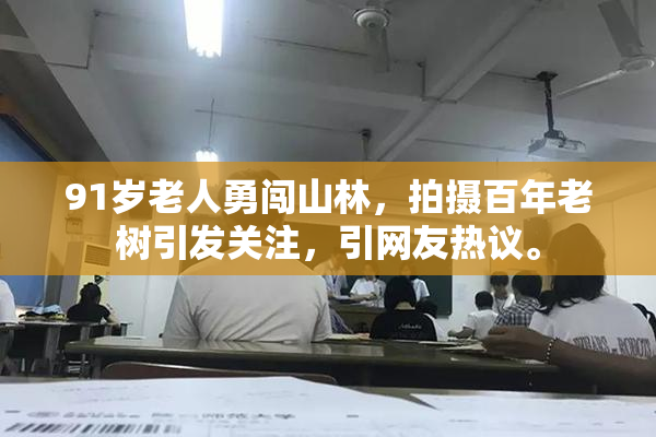 91岁老人勇闯山林，拍摄百年老树引发关注，引网友热议。
