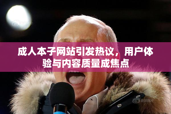 成人本子网站引发热议，用户体验与内容质量成焦点