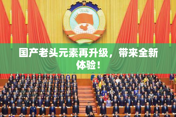 国产老头元素再升级，带来全新体验！