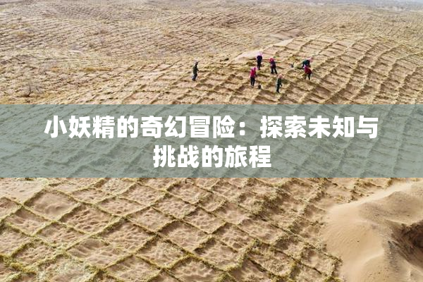 小妖精的奇幻冒险：探索未知与挑战的旅程
