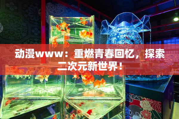 动漫www：重燃青春回忆，探索二次元新世界！