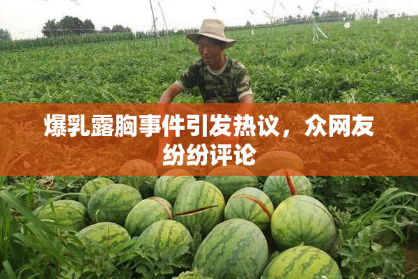 爆乳露胸事件引发热议，众网友纷纷评论