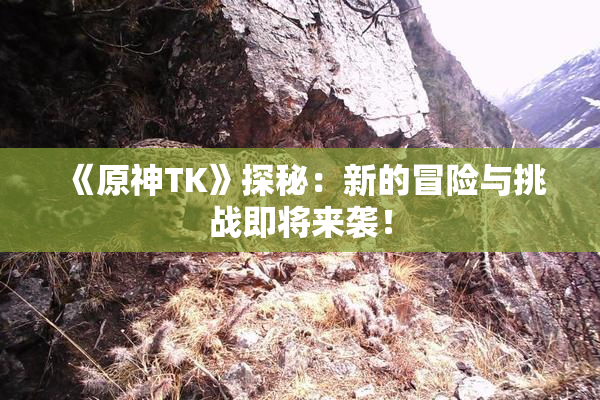 《原神TK》探秘：新的冒险与挑战即将来袭！