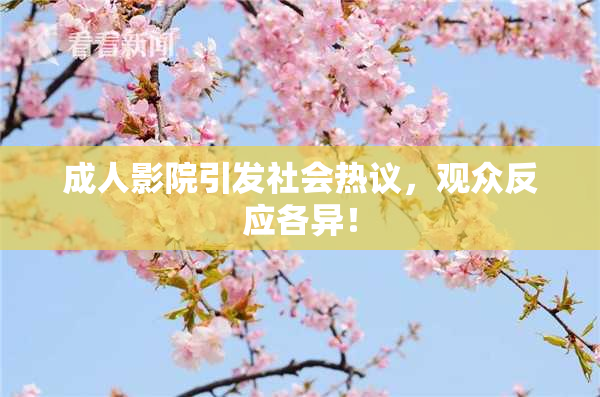 成人影院引发社会热议，观众反应各异！