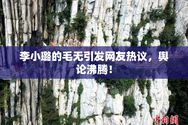 李小璐的毛无引发网友热议，舆论沸腾！