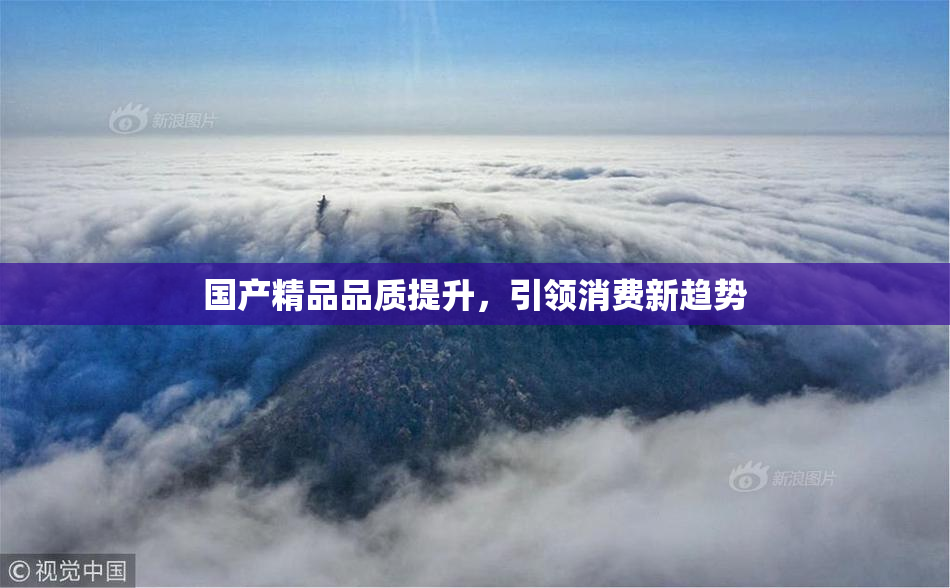 国产精品品质提升，引领消费新趋势