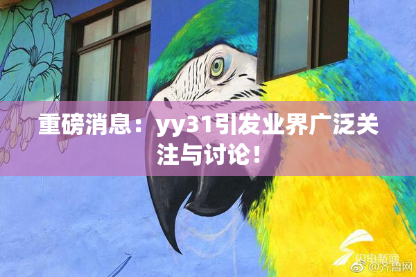 重磅消息：yy31引发业界广泛关注与讨论！