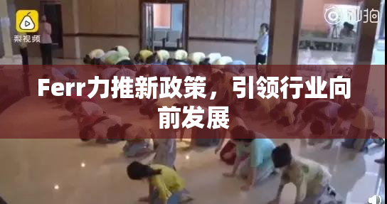 Ferr力推新政策，引领行业向前发展