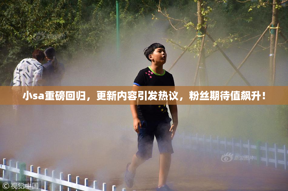 小sa重磅回归，更新内容引发热议，粉丝期待值飙升！
