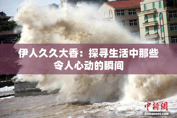 伊人久久大香：探寻生活中那些令人心动的瞬间
