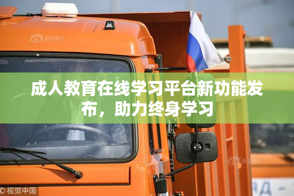 成人教育在线学习平台新功能发布，助力终身学习