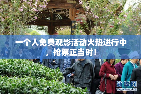 一个人免费观影活动火热进行中，抢票正当时！