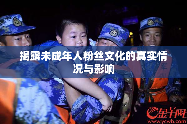 揭露未成年人粉丝文化的真实情况与影响