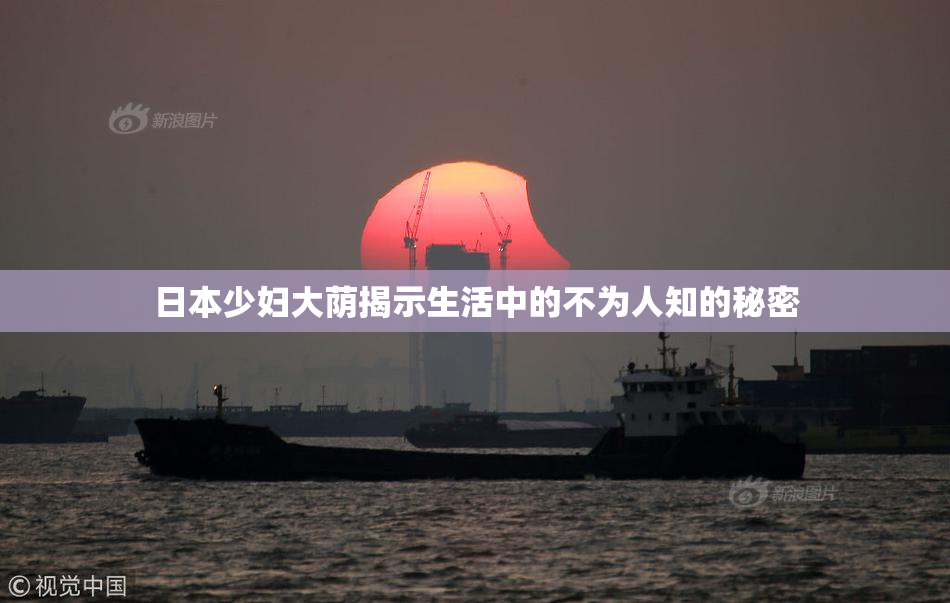 日本少妇大荫揭示生活中的不为人知的秘密