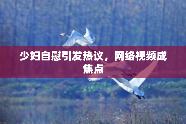 少妇自慰引发热议，网络视频成焦点