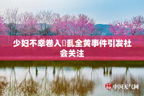 少妇不幸卷入婬乱全黄事件引发社会关注