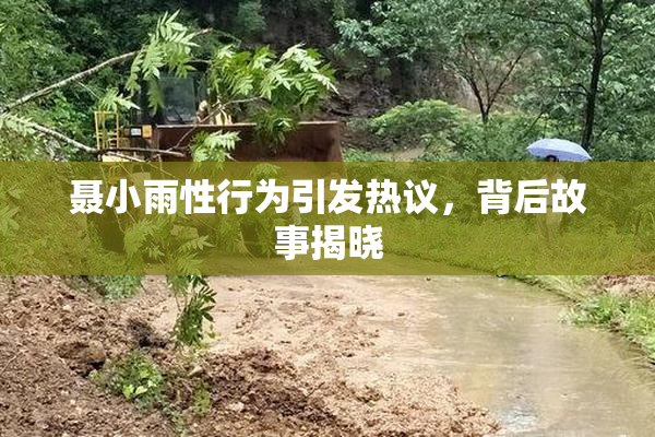 聂小雨性行为引发热议，背后故事揭晓